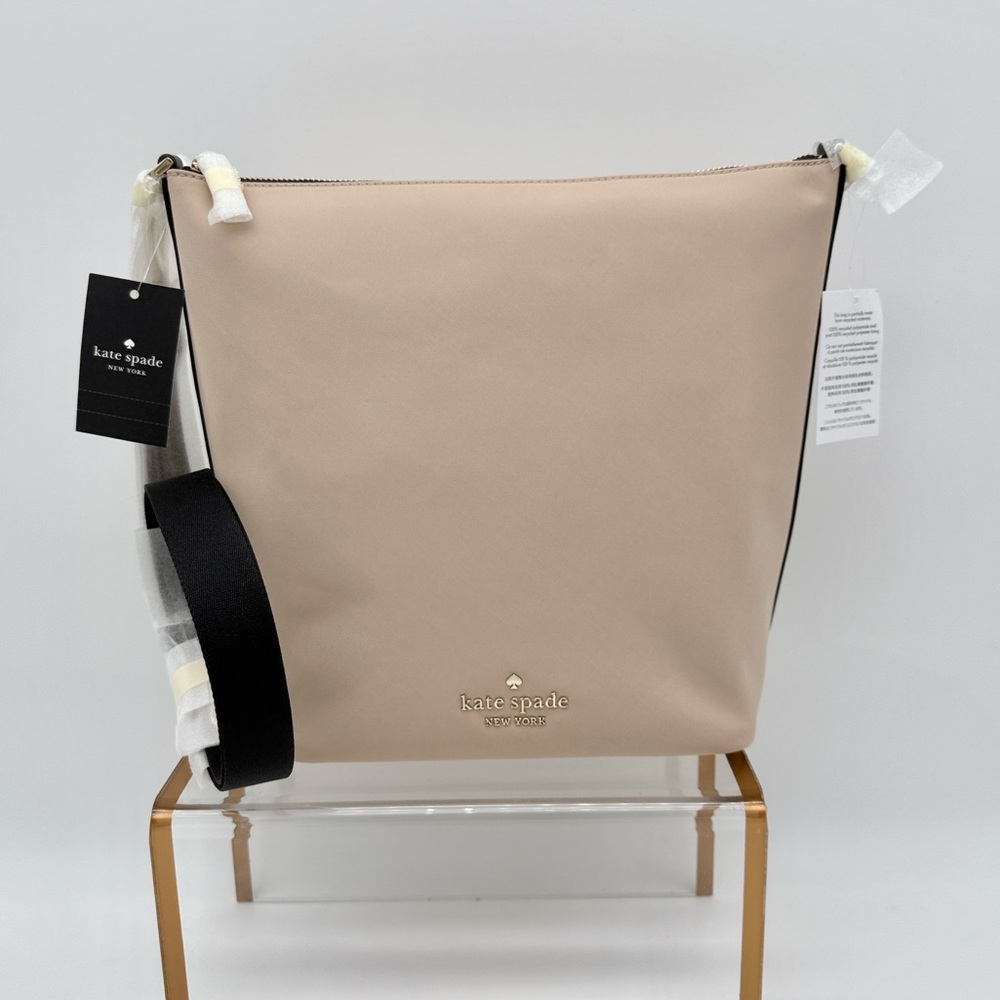 Kate Spade Chelsea Duffle Crossbody Warm Beige Multi
